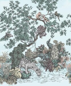 Sinharaja Mural - Original - Swatch