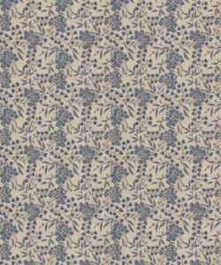 Sakura Blossom Wallpaper • Indigo Natural • Swatch