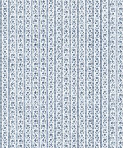 Daisy Chain Wallpaper • Indigo Ivory • Swatch