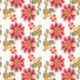 French Floral Wallpaper - Multi Ivory - Swatch