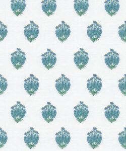 Buti Wallpaper • Indigo Ivory • Swatch
