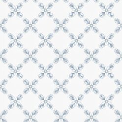 La Semilla Casa • Lattice • Denim• Swatch