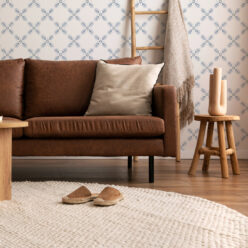 La Semilla Casa • Lattice • Denim • Living Room