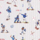 Baseball Wallpaper - Bären - Swatch