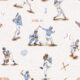 Baseball Wallpaper - Redbirds - Swatch