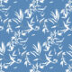 Maeve Oliver - Bamboo Leaves- Classic Blue