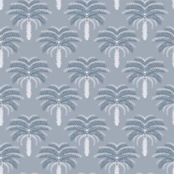 Maeve Oliver - Desert Palms - Dusty Blue