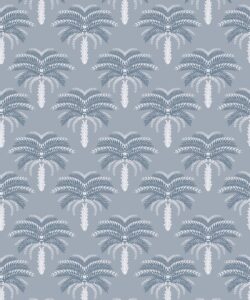 Maeve Oliver - Desert Palms - Dusty Blue