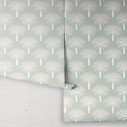 Maeve Oliver - Desert Palms - Seafoam