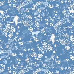 Maeve Oliver - Vintage Floral - Classic Blue