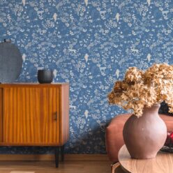 Maeve Oliver - Vintage Floral - Classic Blue