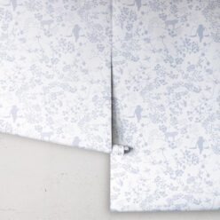 Maeve Oliver - Vintage Floral - Dusty Blue