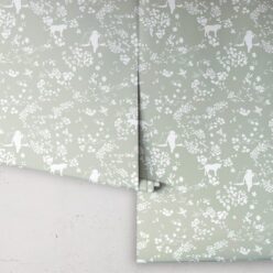 Maeve Oliver - Vintage Floral - Seafoam