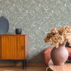 Maeve Oliver - Vintage Floral - Seafoam