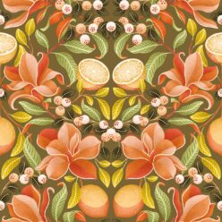 Lemons & Magnolia - Lime Tangerine