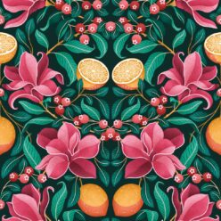 Lemons & Magnolia - Ruby Emerald