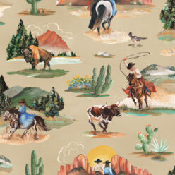 Frontier Wallpaper - Colorway: Canvas - Swatch