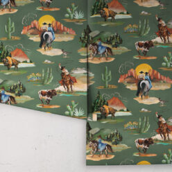 Frontier Wallpaper - Colorway: Evergreen - Rolls