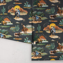 Frontier Wallpaper - Colorway: Navy - Rolls