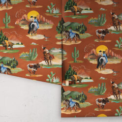Frontier Wallpaper - Colorway: Rust - Rolls