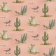 Roadrunner Wallpaper - Colorway: Dusty - Swatch