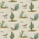 Roadrunner Wallpaper - Colorway: Stone - Swatch