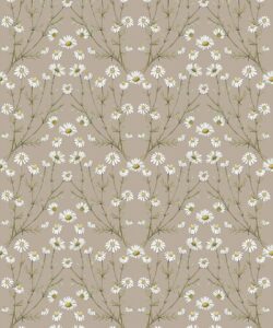 Wallpaper Republic - Collezione Emporio Floreale - Damasco a margherita - Lino - Campionario