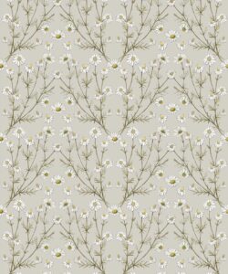 Wallpaper Republic - Collezione Emporio Floreale - Damasco a margherita - Stone - Campionario