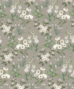 Wallpaper Republic - Collezione Emporio Floreale - Garden Delight - Lino - Campionario