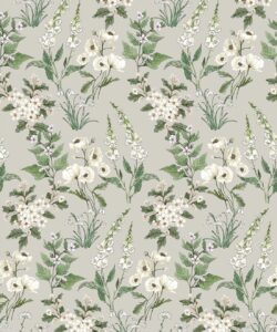 Wallpaper Republic - Collezione Emporio Floreale - Garden Delight - Stone - Campionario