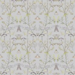 Wallpaper Republic - Floral Emporium Collection - Queen Anne’s Lace - Dusty Blue - Swatch