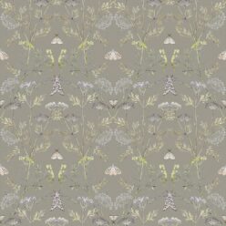 Wallpaper Republic - Floral Emporium Collection - Queen Anne’s Lace - Sage Grey - Swatch