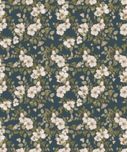 Wallpaper Republic - Collezione Emporio Floreale - Sweet Briar - Emerald - Campionario