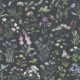 Wallpaper Republic - Collection Emporium Floral - Wild Meadow - Charcoal - Swatch