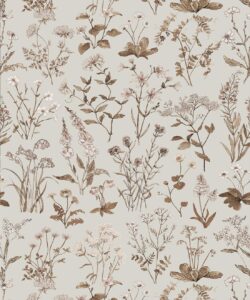 Wallpaper Republic - Collezione Emporio Floreale - Meadows Antique - Stone - Campionario