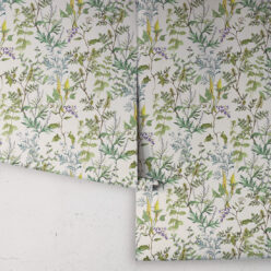 Wallpaper Republic - Floral Emporium Collection - Woodland Floral - Stone - Rolls