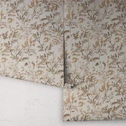 Wallpaper Republic - Floral Emporium Collection - Antique Botanica - Antique Grey - Rolls