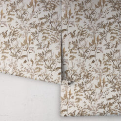 Wallpaper Republic - Floral Emporium Collection - Antique Botanica - Stone - Rolls