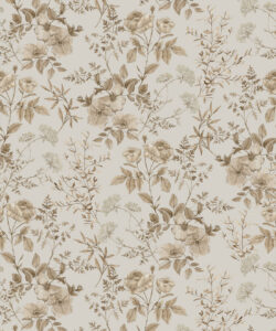 Wallpaper Republic - Collezione Emporio Floreale - Belle Fleur - Stone - Swatch