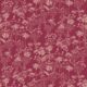 In Bloom Collection - Wallpaper Republic - London Street Flowers Wallpaper - Colorway: Burgundy - Swatch