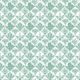 In Bloom Collection - Wallpaper Republic - Fanned Flowers Wallpaper - Colorway: Green - Swatch