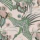 Carta da parati Bird Paradise - Colore: Rosa Mint - Campionario