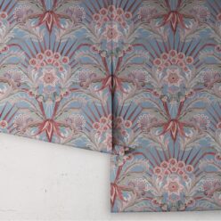 Morning Flowers Wallpaper - Colorway: Cornflower - Roll