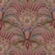 Morning Papier peint fleurs - Colorway : Dusty Rose - Swatch