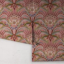Morning Flowers Wallpaper - Colorway: Dusty Pink - Roll