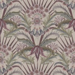 Morning Flowers Wallpaper - Colorway: Lavender - Swatch
