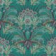 Morning Papier peint fleurs - Colorway : Rainforest - Swatch