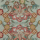 Hummingbird Garden Wallpaper - Colorway: Ice Blue - Swatch