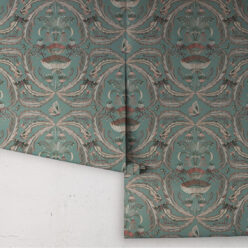 Magical Mariposa Wallpaper - Colorway: Ocean - Rolls