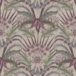 Morning Flowers Wallpaper - Colorway: Lavender - Swatch